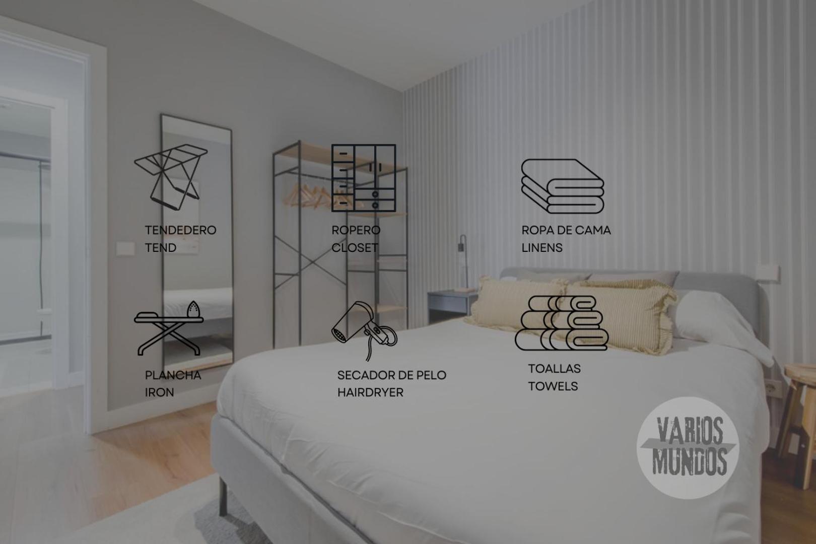 Modern Apt & Cool Interior Design A 20 Metros Del Retiro E1 Madrid Exterior photo